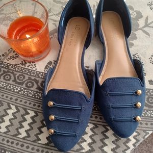 Lauren Conrad Navy Blue Flats